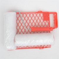 9 pollici di plastica rosso lavabile Griglia rulli di vernice vassoi